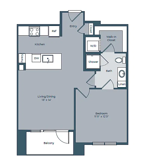 Floor plan A1