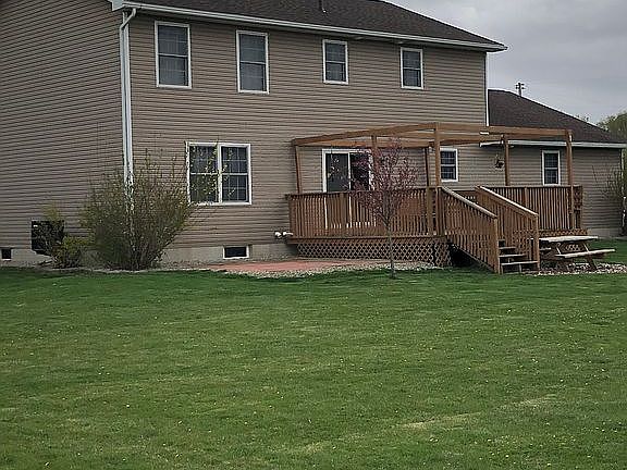 Back left of house