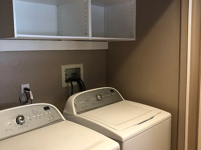 Laundry- connected to basement