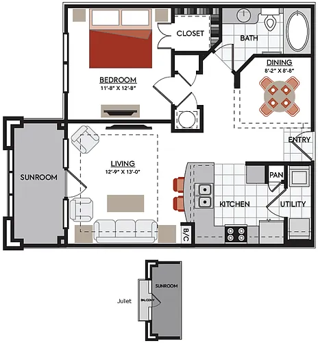 Floor plan A6