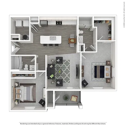 Floor plan The Monon