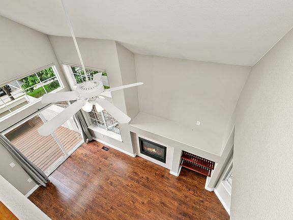 Vaulted ceiling for an open floor plan
