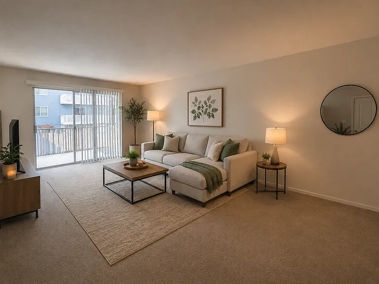 This photo has been digitally altered to show the unit furnished. Please go to original unfurnished photo in ad.