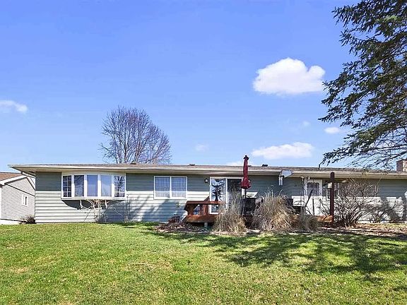 Large, but unfenced, backyard. Patio furniture available upon request.