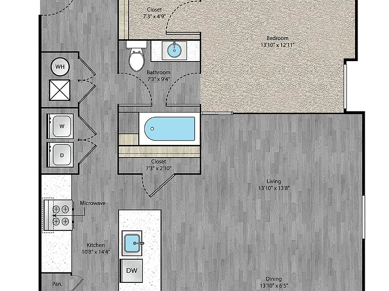 A2 floor plan Ridge at Robinson