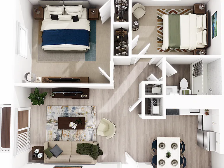 2 bedroom/2 bath 2 bedroom/2 bath