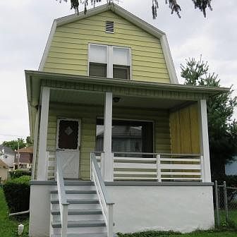 Outside with porch entrance