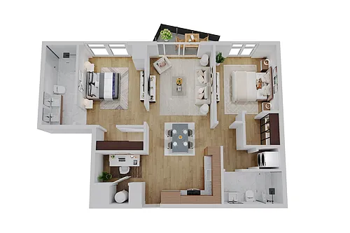 Floor plan B3