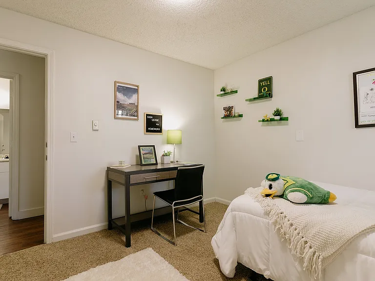 Bedroom in 4 Bedroom Floor Plan