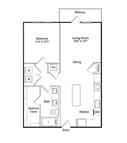 Floor plan A1A