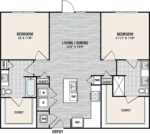 Floor plan B2D