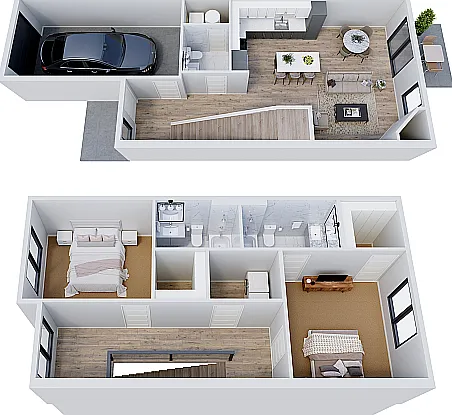 2 Bedroom Floor Plan 2 Bedroom Floor Plan