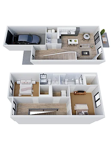 Floor plan 2 Bedroom