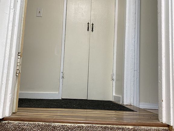 Top of the stairs is your coat closet.