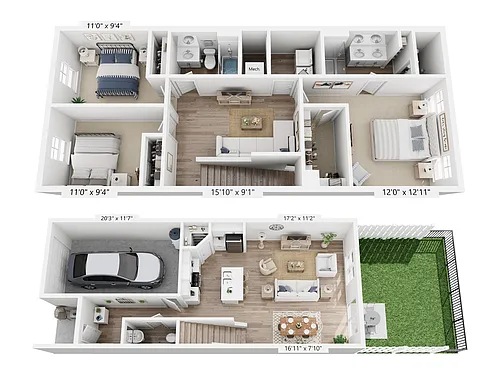 Floor plan Shoreline