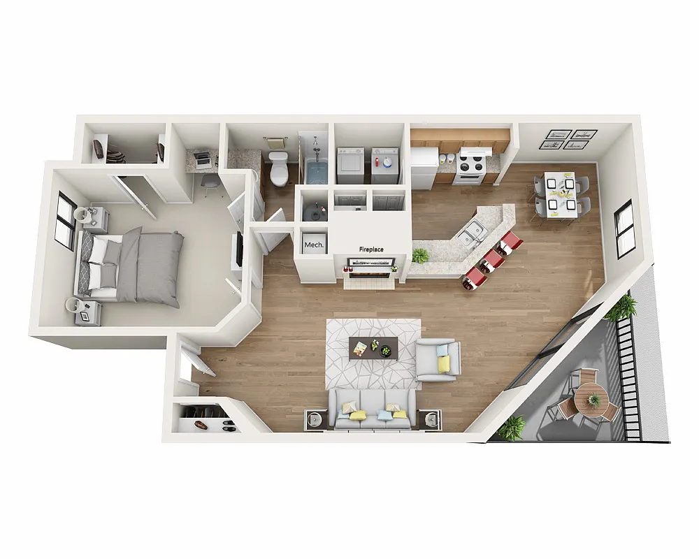 Floor plan Cozumel