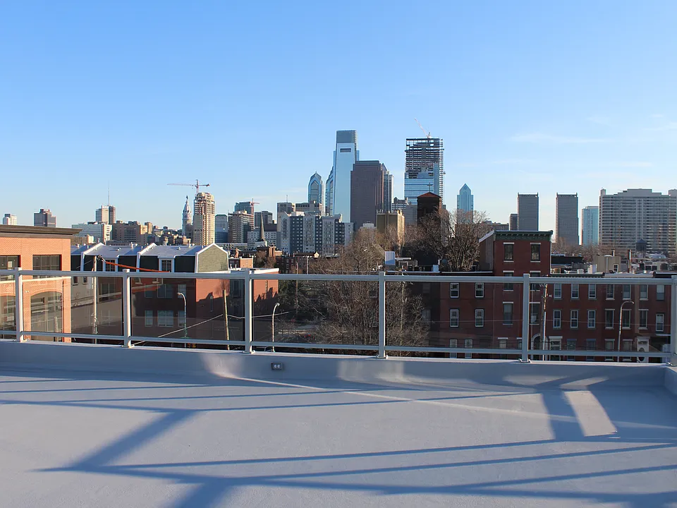 Private roof deck