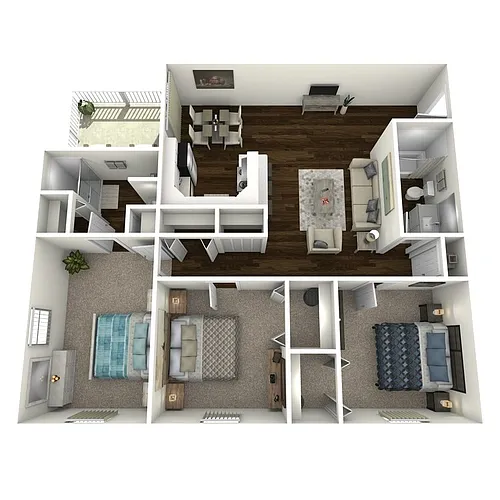 Floor plan Caladesi B