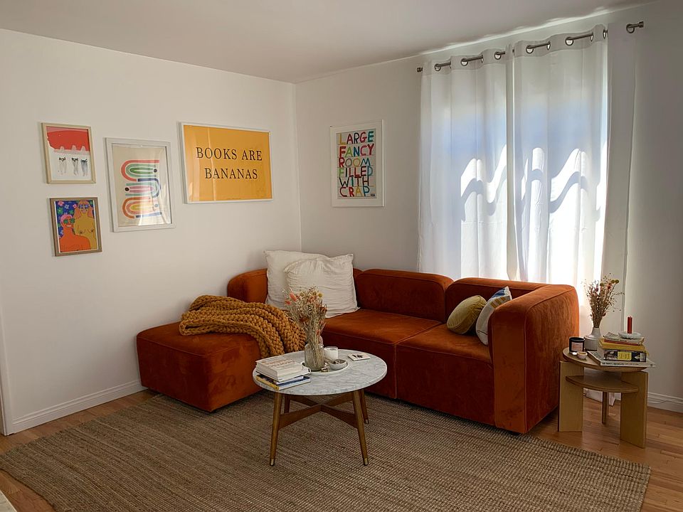 Living room- west wall