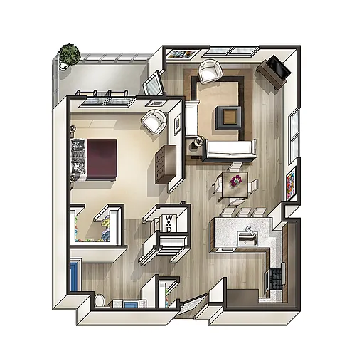 Floor plan E