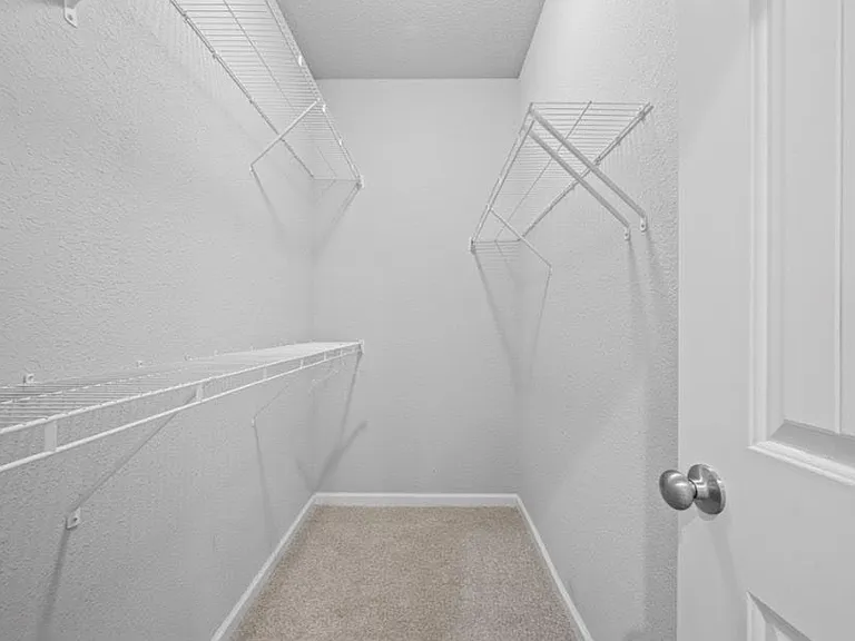 Primary walk in closet