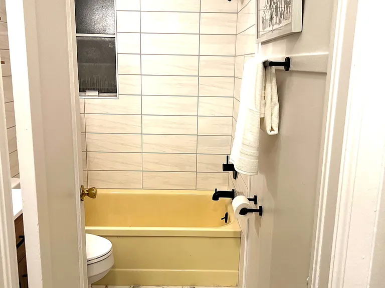 Newly remodeled bathroom