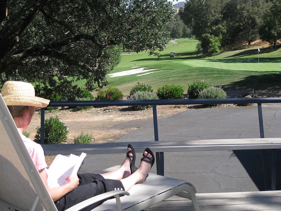 Golf Course View from deck