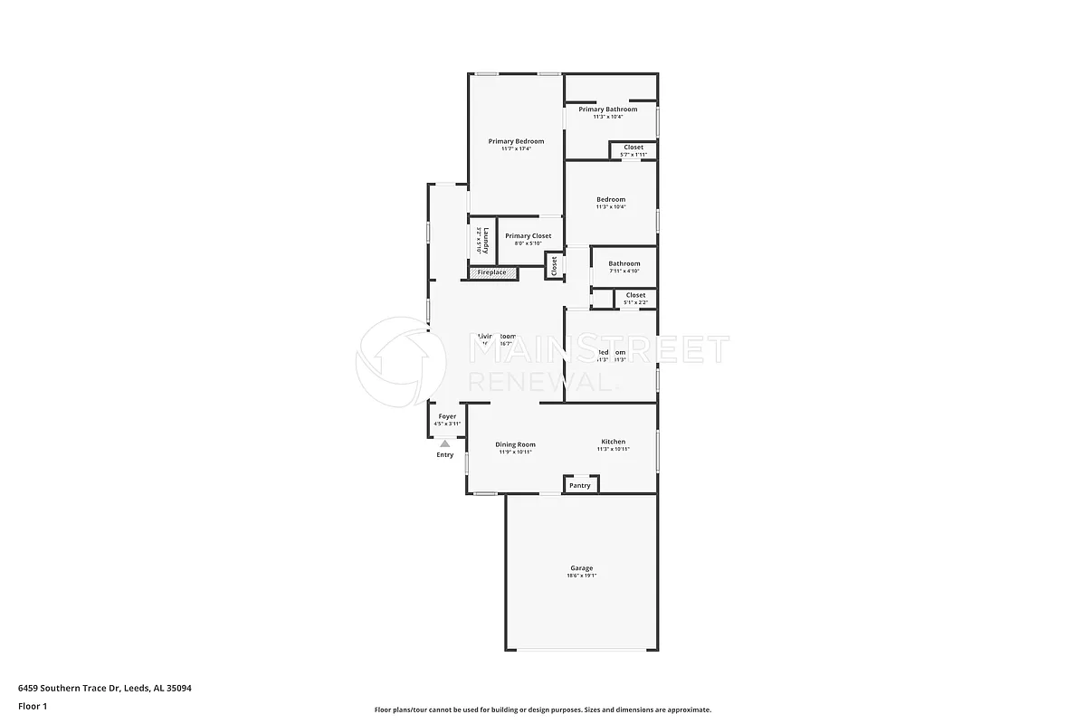 Floor Plan - 6459 Southern Trace Dr