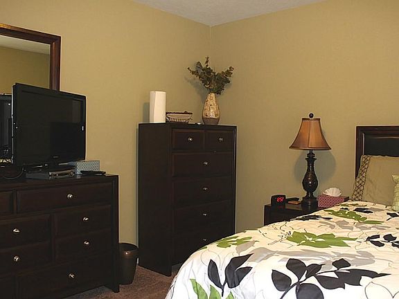 Secondary bedroom in the front of the house.