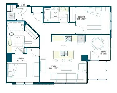 Floor plan Gershwin