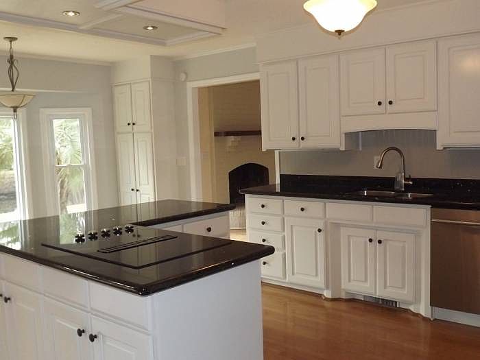 spacious kitchen