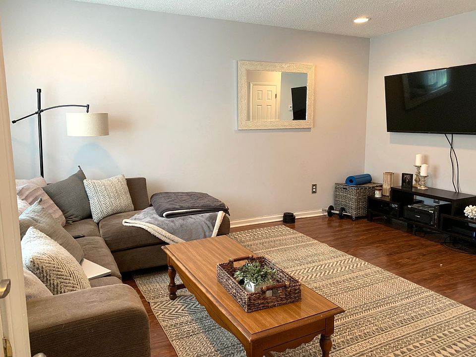 Living Room - The cable and electric have been updated to accommodate wall-mounted tv - creates more space