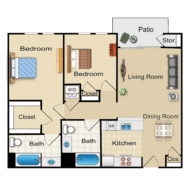 Floor plan S