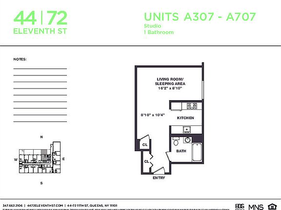 2nd image of 4472 11th St APT A607