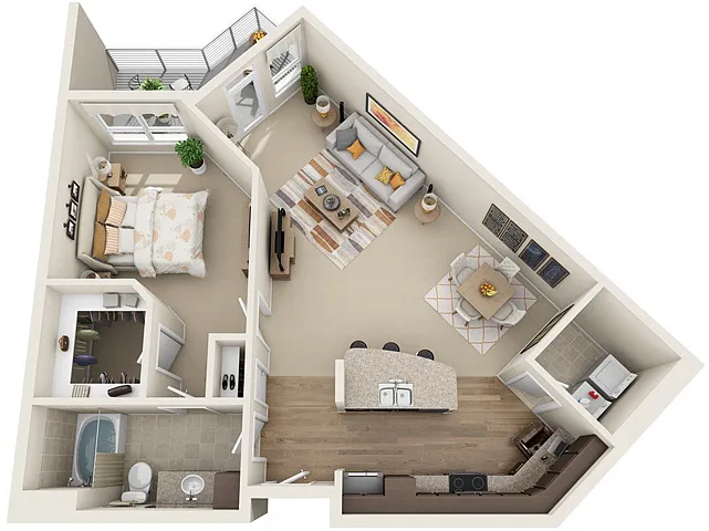 Floor plan Garnett
