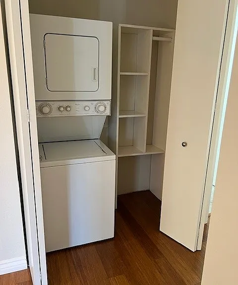 In unit laundry room