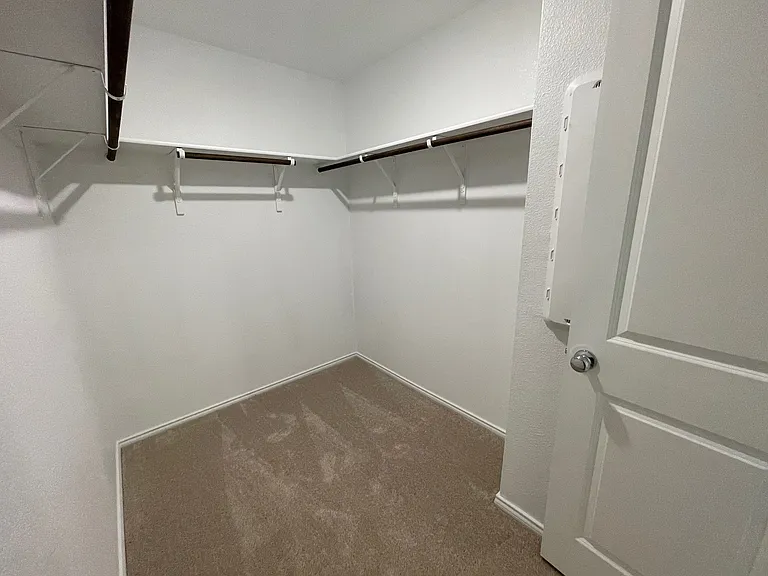 Primary closet