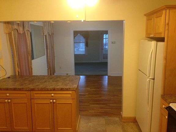 View of Kitchen/Dining Rm