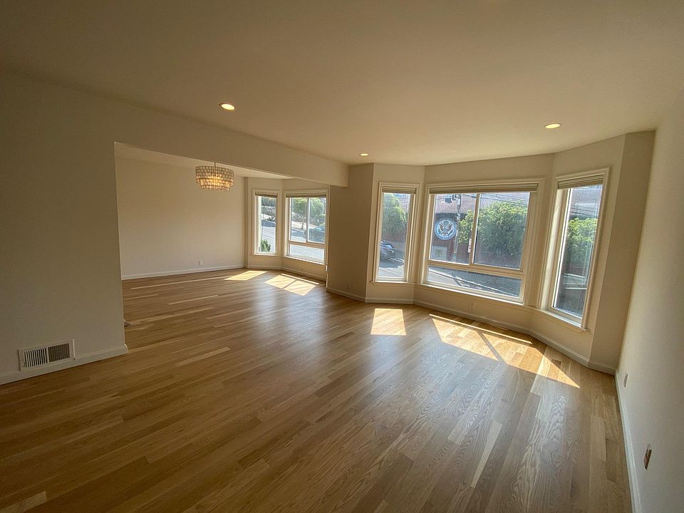 Bright and open Dining and Living spaces