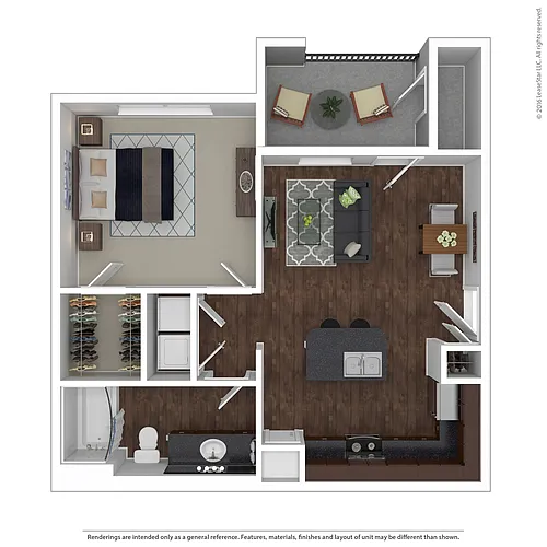 Floor plan The Kirby