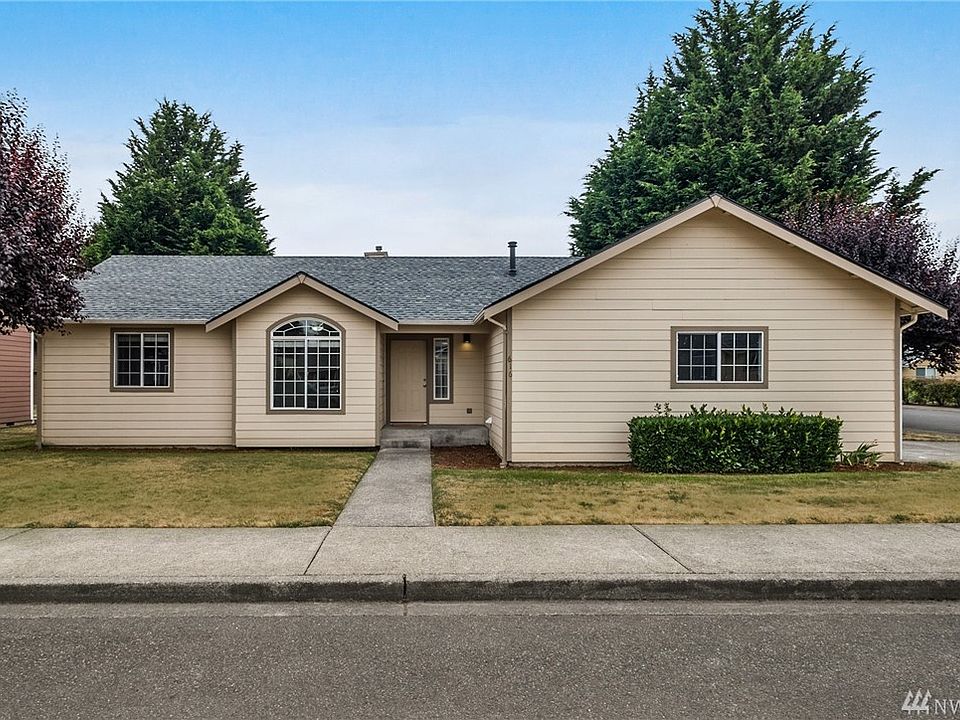 A beautiful street presence, with the garage accessed via the side of the residence.