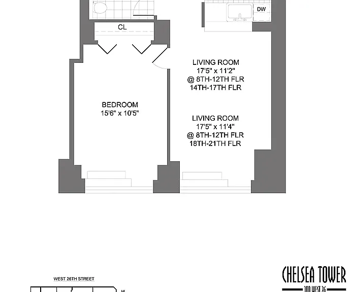 100 W 26th St #21B1 — Photo 10