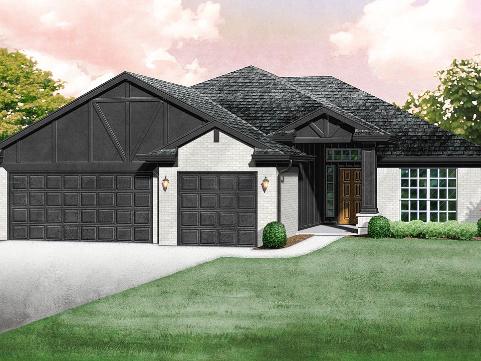 Hendrix Traditional 3-Car - Elevation C