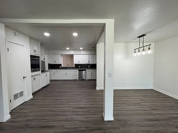 Dining room and large kitchen