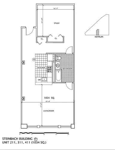 Floor plan Open Loft w Study