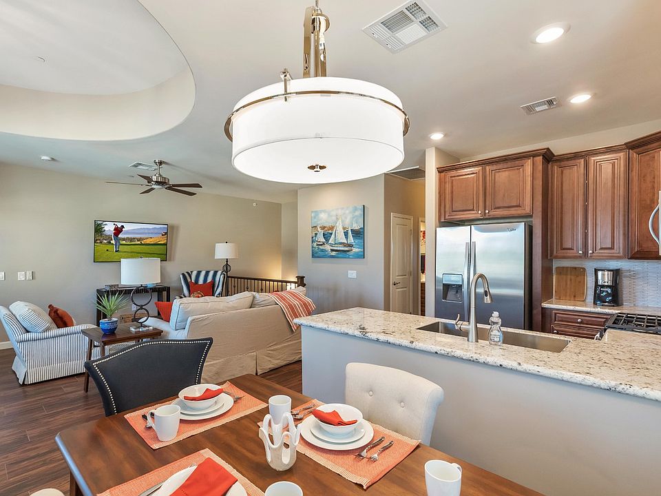 Living Room, Dining Area & Kitchen (Corporate Apartment)