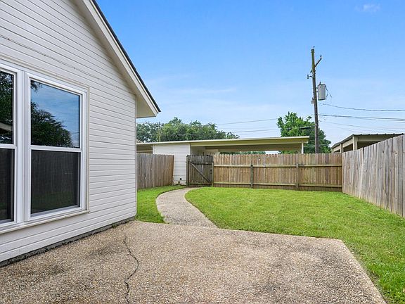 Patio and yard