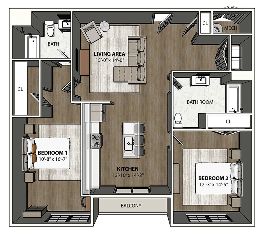 Floor plan Susquehanna