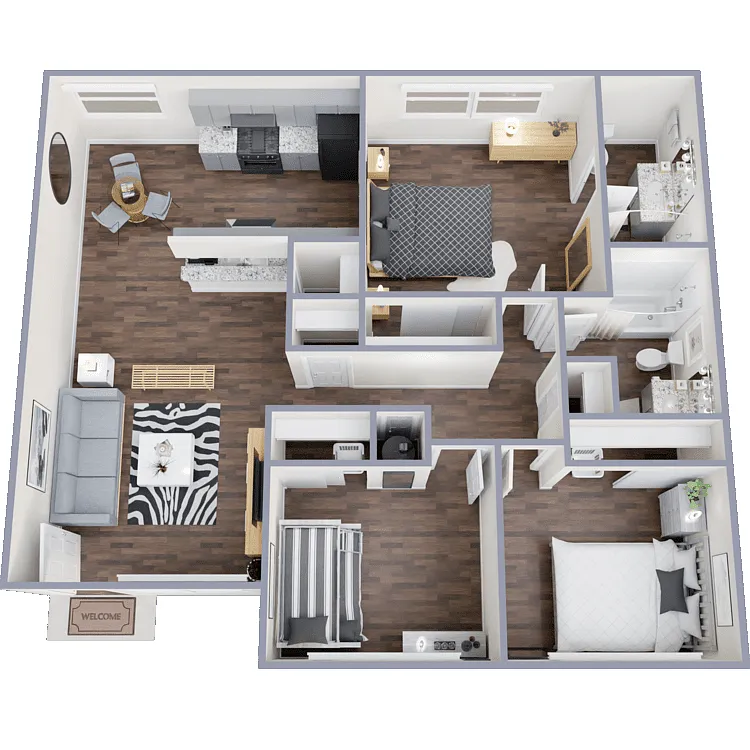 Floor plan 3A
