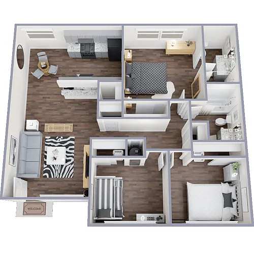 Floor plan 3A